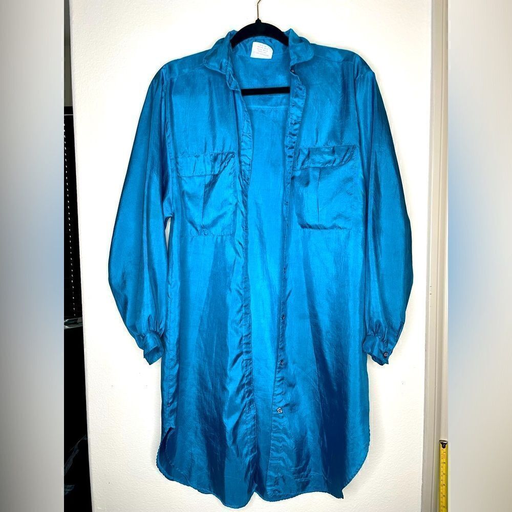 Beautiful Oversized Blue Jayre Blouse
